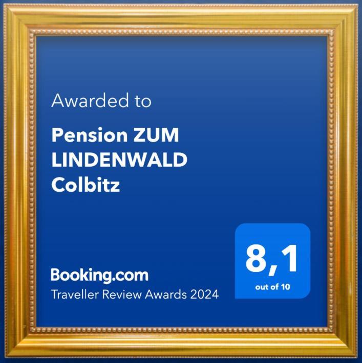 Pension Zum Lindenwald Colbitz ภายนอก รูปภาพ